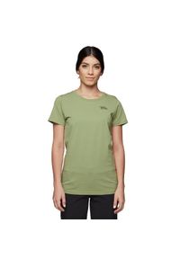 Koszulka turystyczna damska Black Diamond Desert To Mountain T-shirt. Kolor: zielony