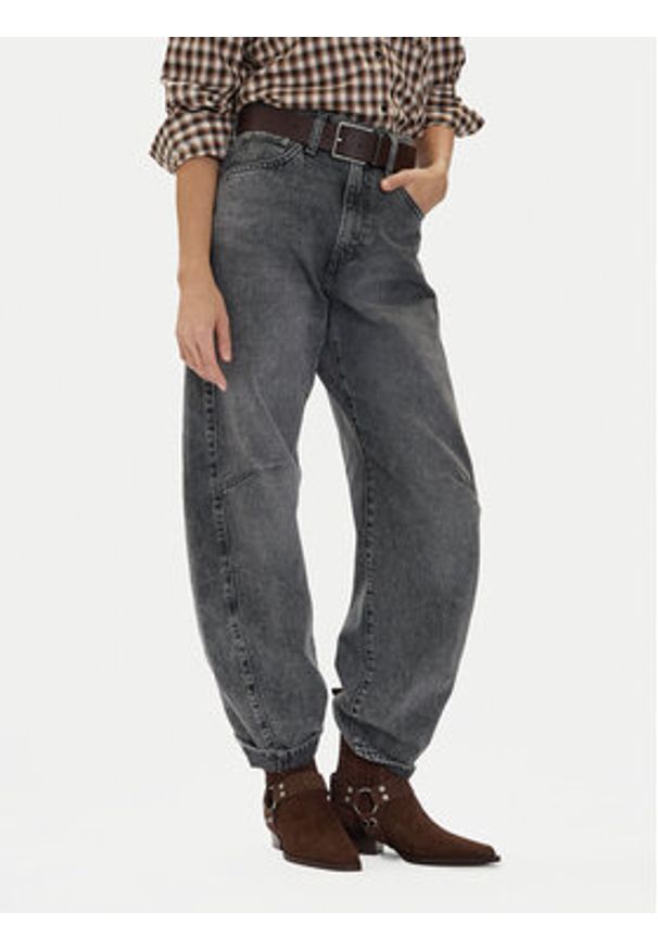 Badura Kowbojki EO-CHLOE-25FW002 Brązowy. Kolor: brązowy. Materiał: skóra, zamsz