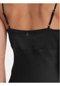 Guess Sukienka wieczorowa W5YK35 WHEZ2 Czarny Slim Fit. Kolor: czarny. Materiał: wiskoza. Styl: wizytowy