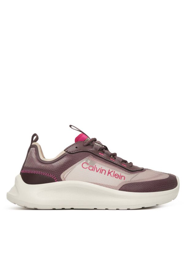 Calvin Klein Sneakersy Light Eva Run Lup Transp Ripst HW0HW02998 Różowy. Kolor: różowy. Materiał: materiał. Sport: bieganie