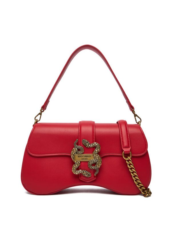 Just Cavalli Torebka 79RA4BA1 ZSA89 Czerwony. Kolor: czerwony. Materiał: skórzane
