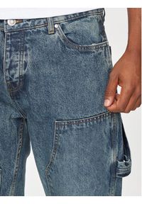 Brave Soul Jeansy MJN-COUNTY Niebieski Straight Fit. Kolor: niebieski #5