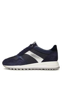 Sneakersy Geox. Kolor: niebieski. Materiał: materiał #1