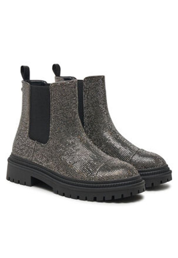 Steve Madden Sztyblety Moonlit SM11003468 Srebrny. Kolor: srebrny. Materiał: syntetyk