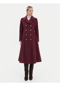 Rinascimento Płaszcz przejściowy CFC0126730003 Bordowy Regular Fit. Kolor: czerwony. Materiał: syntetyk #1
