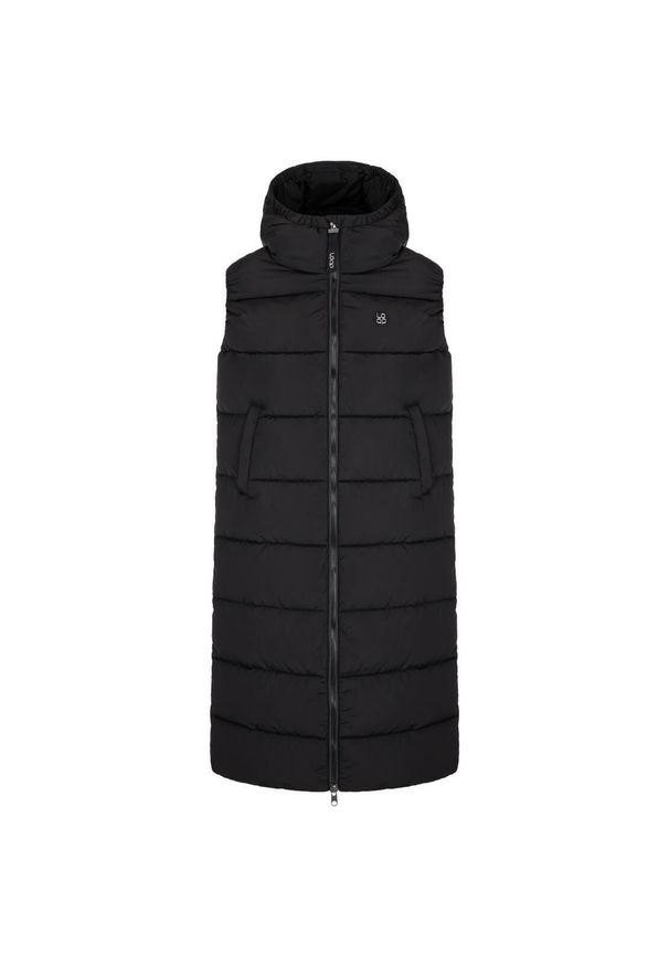 ZENZIMAT - Kamizelka damska Loap Tala, czarna, S. Kolor: czarny. Materiał: puch