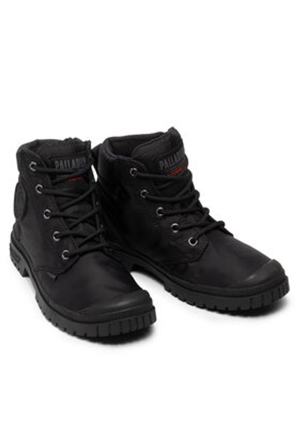 Palladium Trapery Pampa Sp20 Cuff Wp+ 76835-008-M Czarny. Kolor: czarny. Materiał: materiał