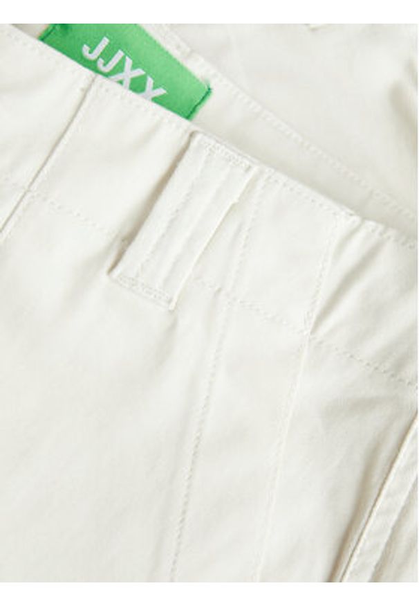 JJXX Spódnica mini Kendal 12266762 Écru Regular Fit. Kolor: kremowy. Materiał: bawełna