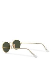 Ray-Ban Okulary przeciwsłoneczne 0RB3547 001/31 Złoty. Kolor: złoty