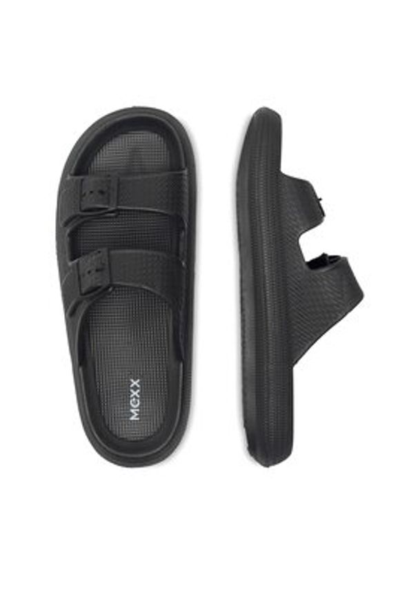 MEXX Klapki MICC1905141M-01 Czarny. Kolor: czarny. Materiał: syntetyk