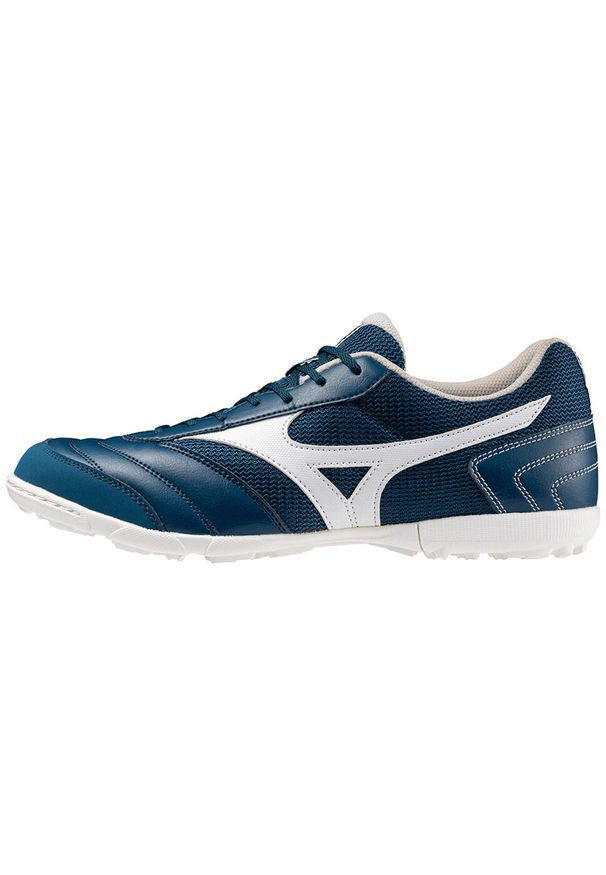 Buty piłkarskie Mizuno MRL Sala Club TF. Kolor: niebieski, wielokolorowy, biały. Sport: piłka nożna