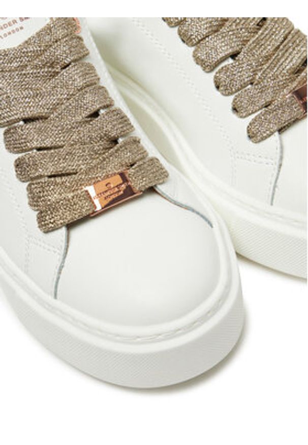 Alexander Smith Sneakersy London High ALBBLHW 8405 Biały. Kolor: biały. Materiał: skóra