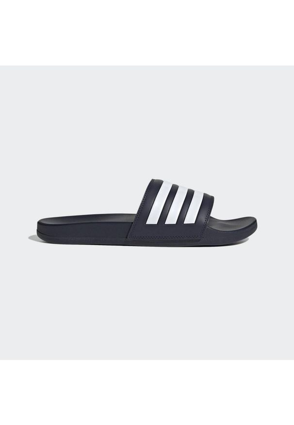 Adidas - adilette Comfort Slides. Kolor: biały, wielokolorowy, niebieski, czarny