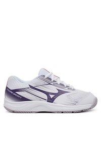 Mizuno Buty halowe Cyclone Speed 5 V1GC258035 Biały. Kolor: biały. Materiał: skóra #1