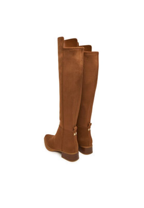 MICHAEL Michael Kors Muszkieterki Lex 40F5LXMB5S Brązowy. Kolor: brązowy. Materiał: materiał