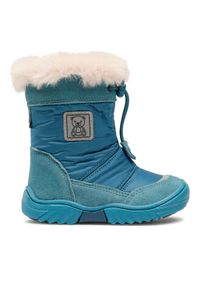 Śniegowce Lasocki Kids. Kolor: niebieski. Materiał: flic #1