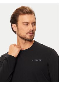 Adidas - adidas Longsleeve Terrex Xploric IN4615 Czarny Regular Fit. Kolor: czarny. Materiał: bawełna. Długość rękawa: długi rękaw #5