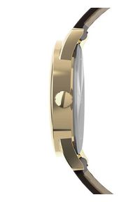 Timex Zegarek Easy Reader® Classic TW2Y12700 Brązowy. Kolor: brązowy. Materiał: skóra #5