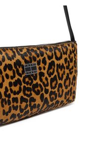 Tommy Jeans Torebka Tjw Must Leopard Shoulder Bag AW0AW18008 Pomarańczowy. Kolor: pomarańczowy. Materiał: skórzane #3