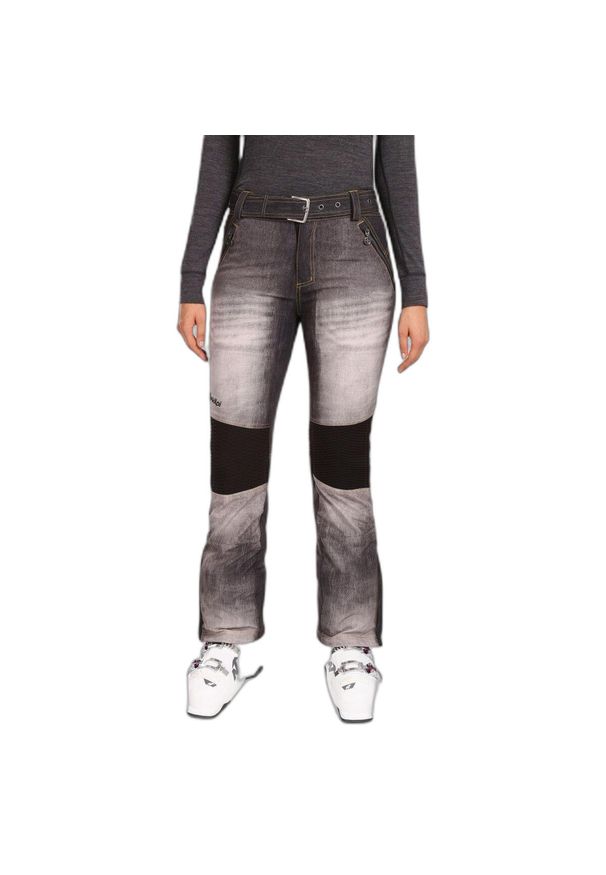 Spodnie narciarskie dla kobiet Kilpi Jeanso. Kolor: czarny. Sezon: zima. Sport: narciarstwo