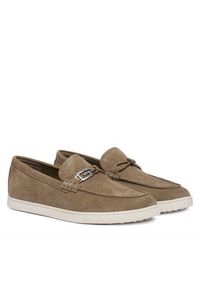 Guess Mokasyny FMJHEA SUE14 Khaki. Kolor: brązowy. Materiał: skóra, zamsz #2