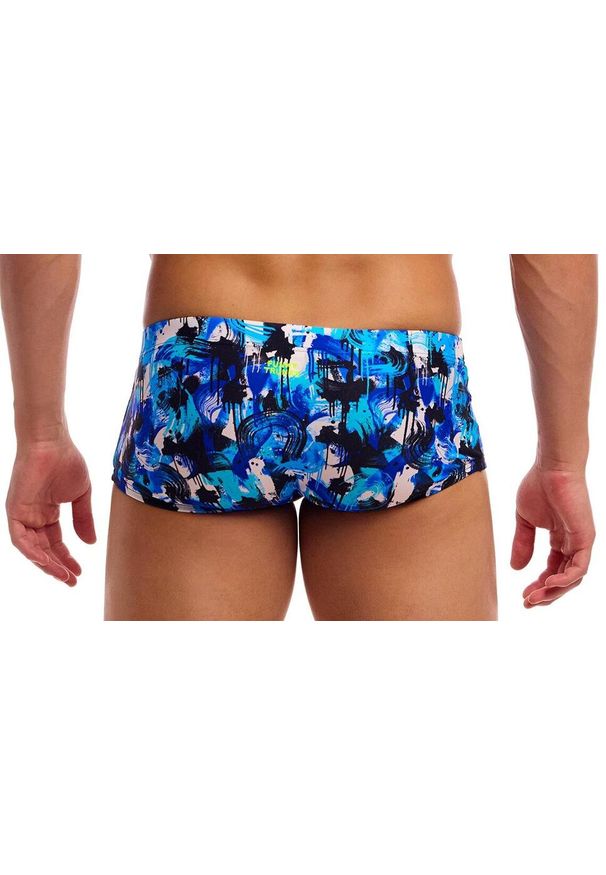 FUNKY TRUNKS - Kąpielówki Funky Trunks You Messer - trunki męskie. Kolor: niebieski