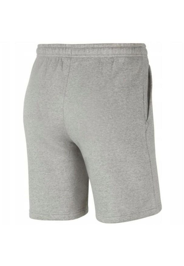 Nike - Spodenki Dziecięce Park 20 Fleece Shorts. Kolor: szary. Styl: sportowy. Sport: turystyka piesza