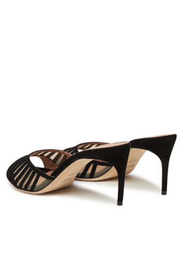 MALONE SOULIERS Klapki Bellatrix 70-2 Czarny. Kolor: czarny. Materiał: zamsz, skóra