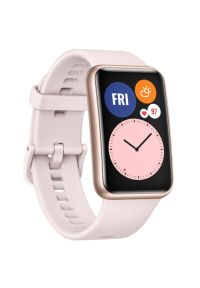 Smartwatch HUAWEI Watch Fit Różowy. Rodzaj zegarka: smartwatch. Kolor: różowy #4