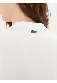 Lacoste T-Shirt TH2733 Écru Regular Fit. Materiał: bawełna #4