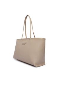 Tommy Jeans Torebka Tjw Must Tote AW0AW18455 Beżowy. Kolor: beżowy. Materiał: skórzane #5