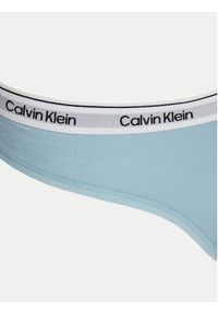 Calvin Klein Underwear Komplet 5 par stringów 000QD5221E Kolorowy. Materiał: bawełna. Wzór: kolorowy #6