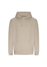 AWDIS - Organiczna Bluza Z Kapturem Unisex Dla Dorosłych. Typ kołnierza: kaptur. Kolor: beżowy