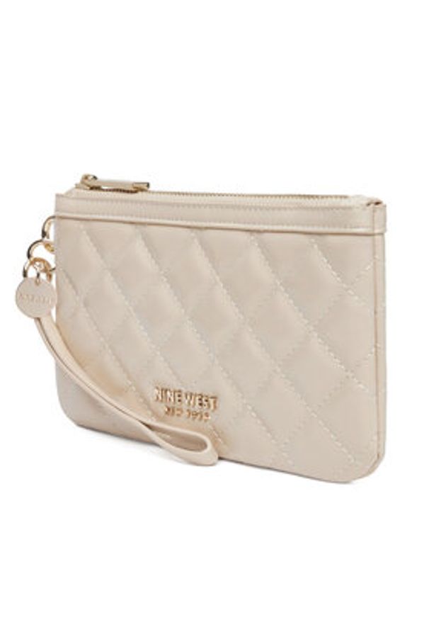 Nine West Torebka LILLA1 Beżowy. Kolor: beżowy. Materiał: skórzane