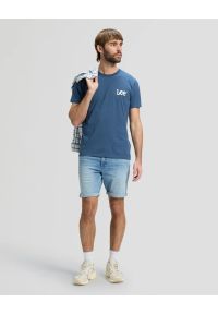 Lee - MESKIE SZORTY LEE RIDER SHORT BLUE HARVEST 112376382 #6