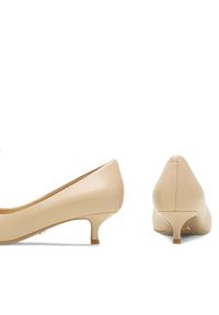 Gino Rossi - GINO ROSSI Czółenka V1339-803-8 Beżowy. Kolor: beżowy. Materiał: skóra. Obcas: na szpilce #7