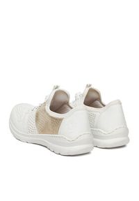 Rieker Sneakersy L3254-80 Biały. Kolor: biały. Materiał: syntetyk, materiał #3