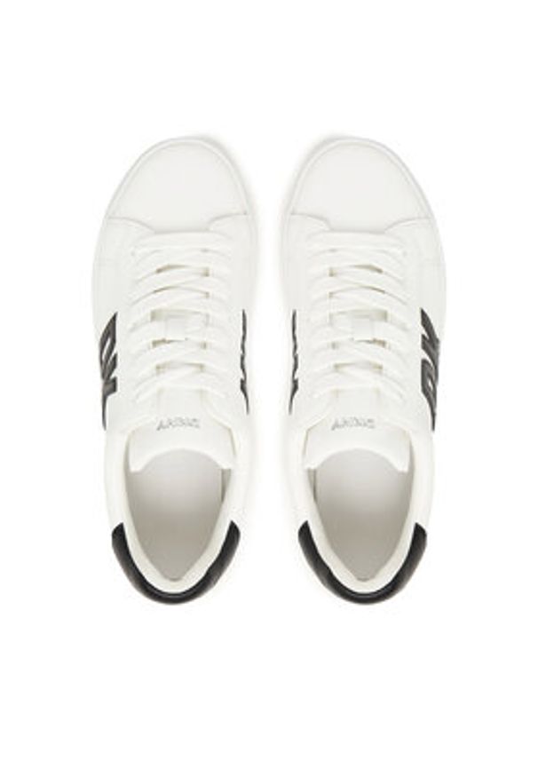 DKNY Sneakersy K3566320 Czarny. Kolor: czarny. Materiał: skóra