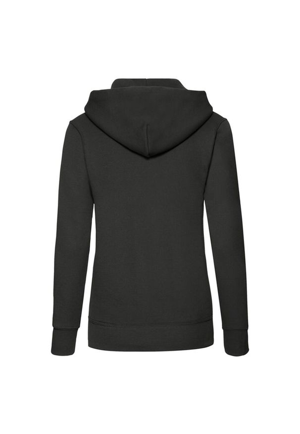 FRUIT OF THE LOOM - Bluza Damska Z Kapturem. Typ kołnierza: kaptur. Kolor: czarny