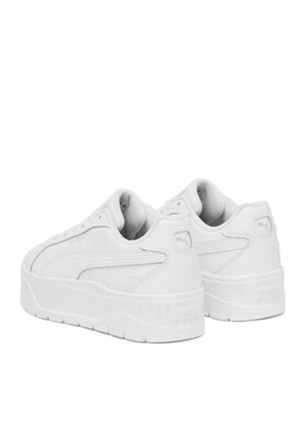 Puma Sneakersy KARMEN II L 39745602 Biały. Kolor: biały. Materiał: skóra