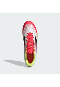 Adidas - Buty F50 League AG. Kolor: żółty, biały, wielokolorowy, czarny. Materiał: materiał
