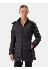 EA7 Emporio Armani Kurtka zimowa 7W000685 AF12475 UC001 Czarny Slim Fit. Kolor: czarny. Materiał: syntetyk. Sezon: zima #1