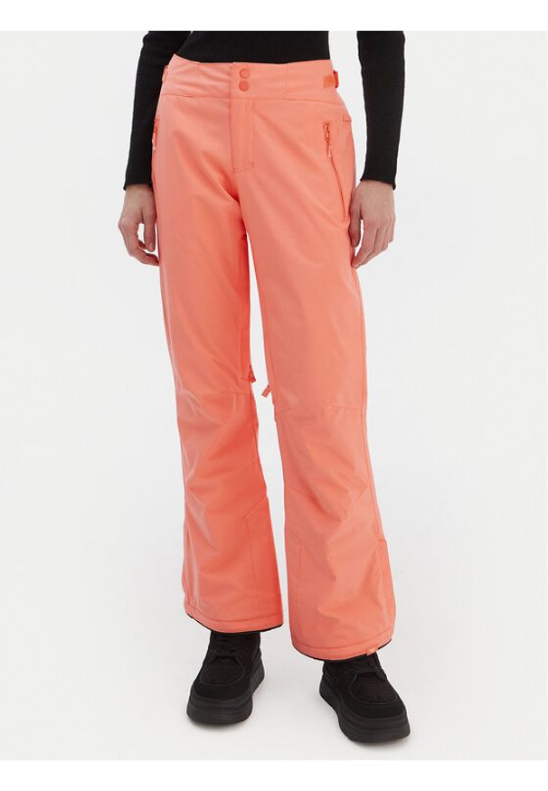 Roxy Spodnie narciarskie Alpine Ridge ERJTP03297 Koralowy Straight Fit. Kolor: pomarańczowy. Materiał: syntetyk. Sport: narciarstwo