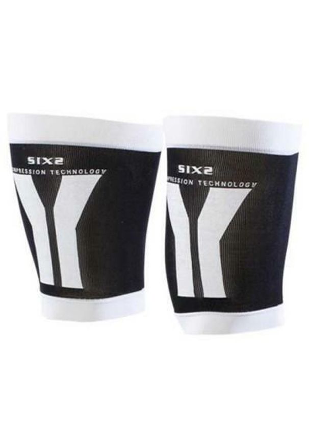 SIXS - Rękawy kompresyjne na uda Sixs. Kolor: czarny, biały, wielokolorowy. Sport: kolarstwo