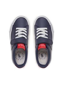 Polo Ralph Lauren Sneakersy RF104286 S Granatowy. Kolor: niebieski. Materiał: skóra #3