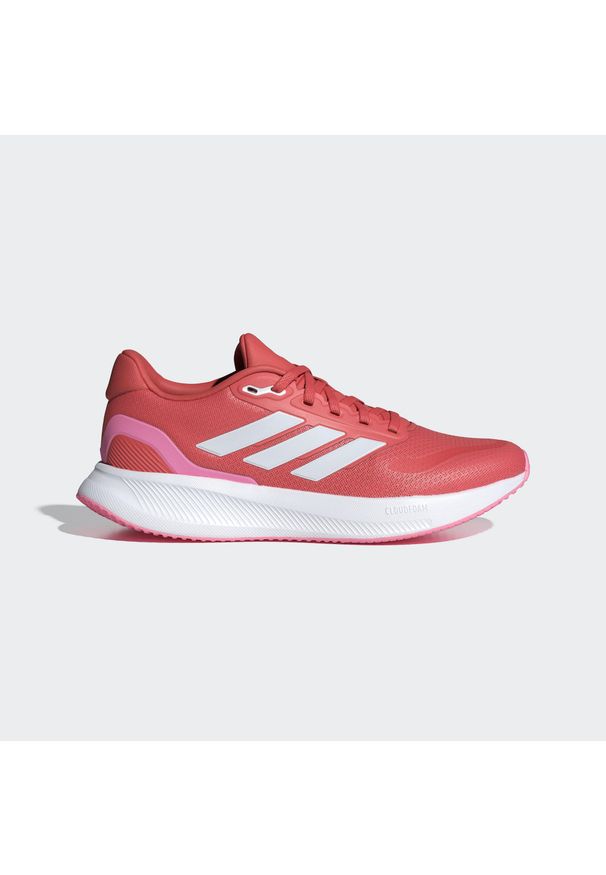 Adidas - Buty Runfalcon 5 Running. Okazja: na co dzień. Kolor: różowy, czerwony, biały, wielokolorowy. Sport: bieganie