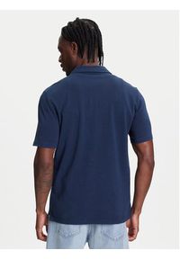 Mustang Polo Palco 1016505 Granatowy Regular Fit. Typ kołnierza: polo. Kolor: niebieski. Materiał: bawełna #7