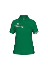 ERREA - Polo Errea Eden. Typ kołnierza: polo. Kolor: zielony, szary, wielokolorowy. Styl: sportowy #1