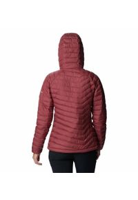 columbia - Kurtka Turystyczna Puchowa Damska Columbia Powder Lite Hooded Jacket. Kolor: brązowy. Materiał: puch. Sport: turystyka piesza