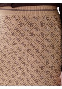 Guess Spódnica ołówkowa W4BD53 Z37K0 Beżowy Regular Fit. Kolor: beżowy. Materiał: syntetyk #5